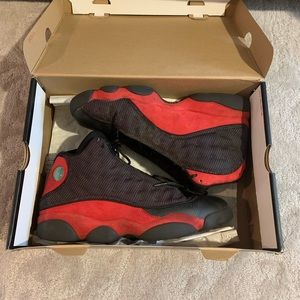 PRE OWNED JORDAN RETRO BRED 13.